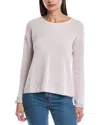 Alashan Cashmere Plaited Reversible Cashmere-blend Pullover In Neutral
