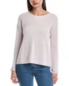Alashan Cashmere Plaited Reversible Cashmere-blend Pullover In Neutral
