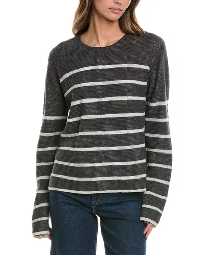 Alashan Cashmere Plaited Reversible Cashmere-blend Sweater In Multi