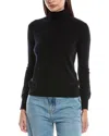 Alashan Cashmere Turtleneck Wool Sweater In Black