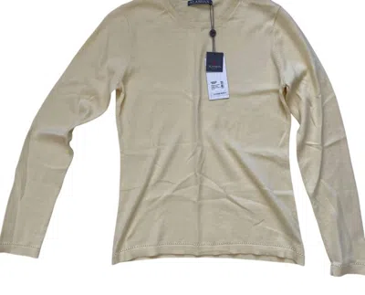 Alashan Cashmere Women's Classic Crew Sweater In Blondie In Neutral