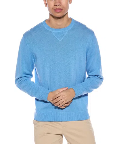 Alashan Weekend Cashmere-blend Crewneck Sweatshirt In Blue