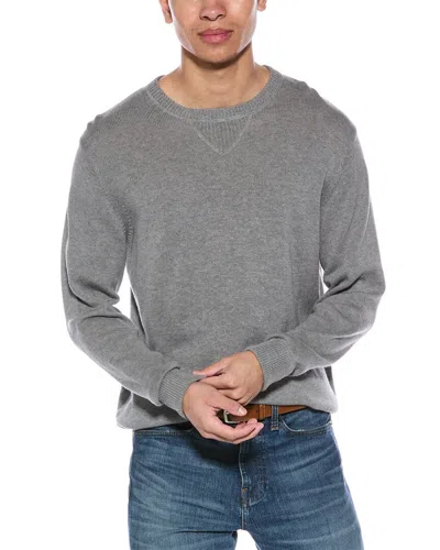 Alashan Weekend Cashmere-blend Crewneck Sweatshirt In Grey