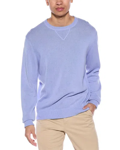 Alashan Weekend Cashmere-blend Crewneck Sweatshirt In Purple