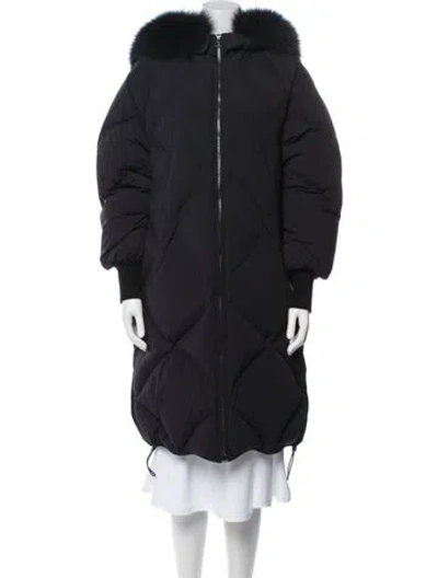 Pre-owned Alaska Outerwear Company Down Coat In Black