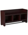 Alaterre 25in Bath Storage Shelf With Two Towel Rods