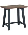 Alaterre Adam 32in W Small Solid Wood Desk