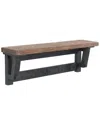 Alaterre Adam 42in Wood Coat Hook With Shelf