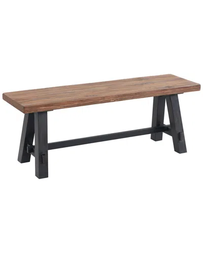 Alaterre Adam 48in Solid Wood Bench