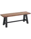 Alaterre Adam 48in Solid Wood Bench