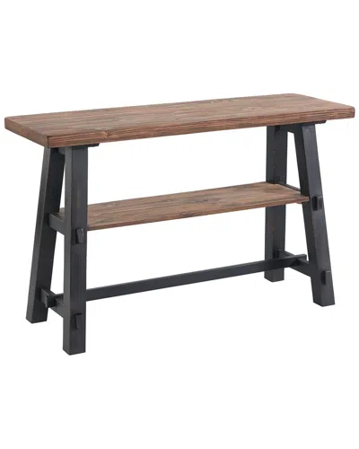 Alaterre Adam 48in Solid Wood Sofa/tv Console Table With Shelf
