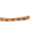 Alaterre Alpine Natural Live Edge Wood 36in Coat Hooks