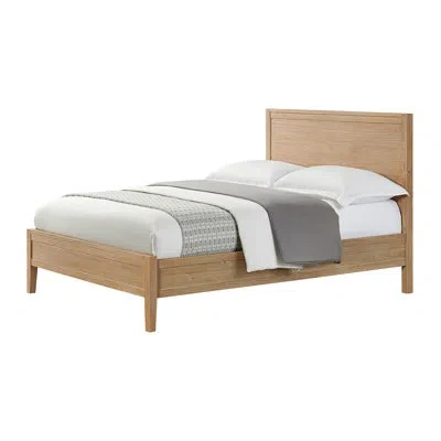 Alaterre Arden Platform Queen Bed Frame, 6 Drawers, Ample Storage, Sleek Design, Durable Wood, Modern/rustic/ In Light Driftwood