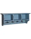 Alaterre Country Cottage Coat Hook With Storage Cubbies