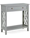 Alaterre Coventry 32in Wood Entryway/console Table With Drawer & Shelf