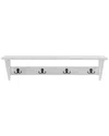 Alaterre Coventry 36inw Coat Hook With Shelf