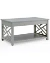Alaterre Coventry 36inw Wood Coffee Table