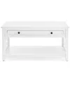 Alaterre Coventry 36inw Wood Coffee Table With 1-drawer