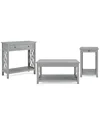 Alaterre Coventry 3pc Table Set