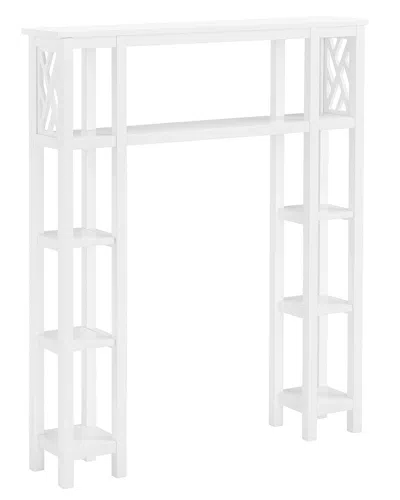 Alaterre Coventry 48in Bathroom Over Toilet Open Shelf In White