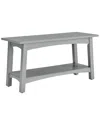 Alaterre Craftsbury 36inw Wood Entryway Bench