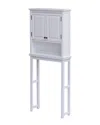 Alaterre Dorset 66in Over Toilet Storage With Cabinet & Shelf
