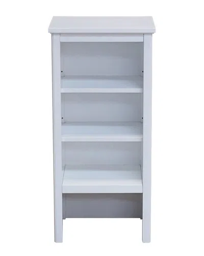 Alaterre Dorset Shelving Hutch In White
