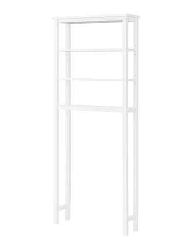 ALATERRE ALATERRE DOVER OVER TOILET ORGANIZER WITH OPEN SHELVING