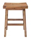 Alaterre Durango 26inh Industrial Wood Counter-height Stool