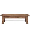 Alaterre Durango 60in Wood Entryway/dining Bench
