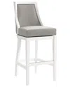 Alaterre Ellie Bar Height Stool In White