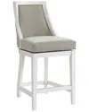 Alaterre Ellie Counter Height Stool In White