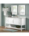 Alaterre Furniture Bennet 2pc Wooden Bathroom Vanity Set