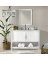 Alaterre Furniture Bennet 3pc Wooden Bathroom Vanity Set
