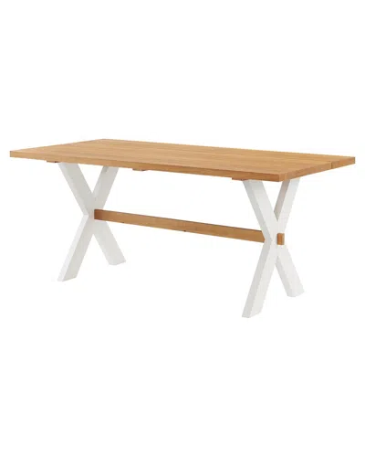 Alaterre Furniture Chelsea 72in Dining Table In Natural