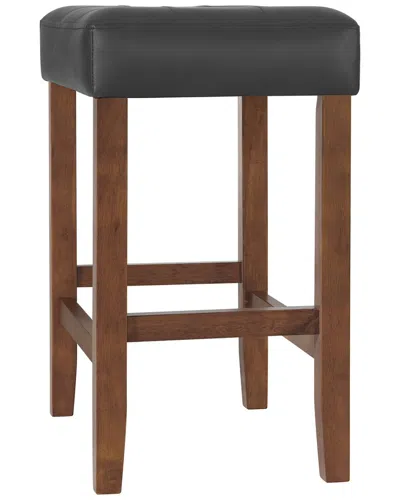 Alaterre Furniture Madison Backless Counter Height Stool In Brown