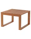 Alaterre Furniture Weston Eucalyptus Wood Cock Tail Table In Natural