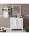 Alaterre Furniture Williamsburg 2pc Wooden Bathroom Vanity Set