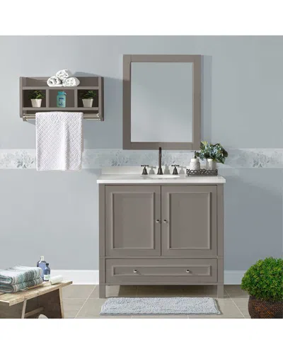ALATERRE ALATERRE FURNITURE WILLIAMSBURG 3PC WOODEN BATHROOM VANITY SET