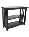 Alaterre Mission Under Window Bookshelf