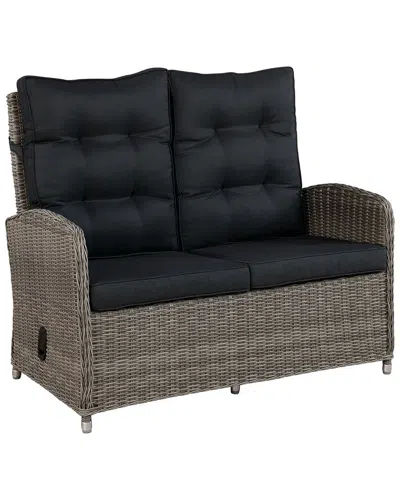 Alaterre Monaco All-weather Outdoor Two-seat Reclining Bench