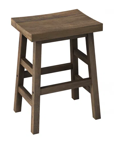 Alaterre Pomona 26inh Wood Counter Stool In Brown