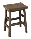 Alaterre Pomona 26inh Wood Counter Stool