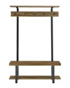 Alaterre Pomona Entryway Hall Tree With Bench
