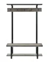 Alaterre Pomona Entryway Hall Tree With Bench