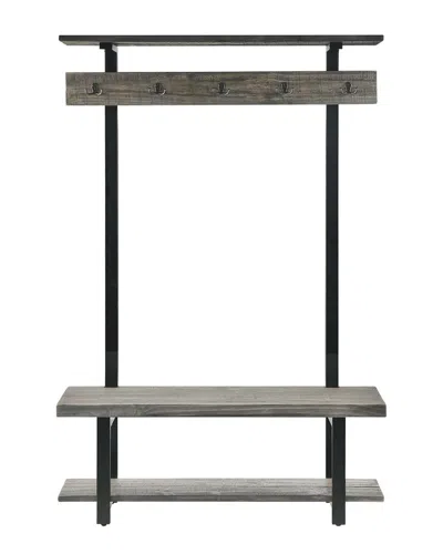 Alaterre Pomona Entryway Hall Tree With Bench