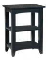Alaterre Shaker Cottage 2 Shelf End Table