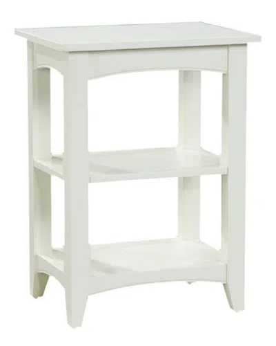 Alaterre Shaker Cottage 2 Shelf End Table