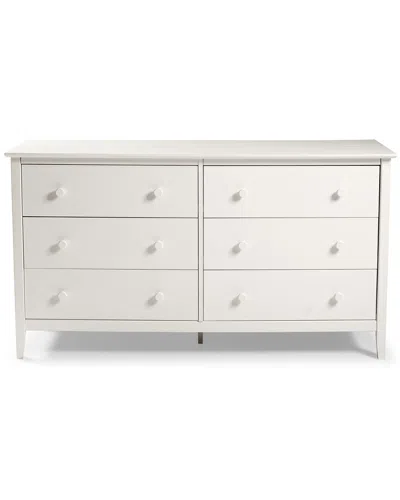 Alaterre Simplicity 6-drawer Dresser
