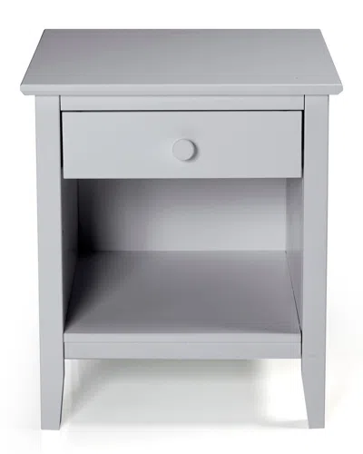 Alaterre Simplicity Nightstand In Gray
